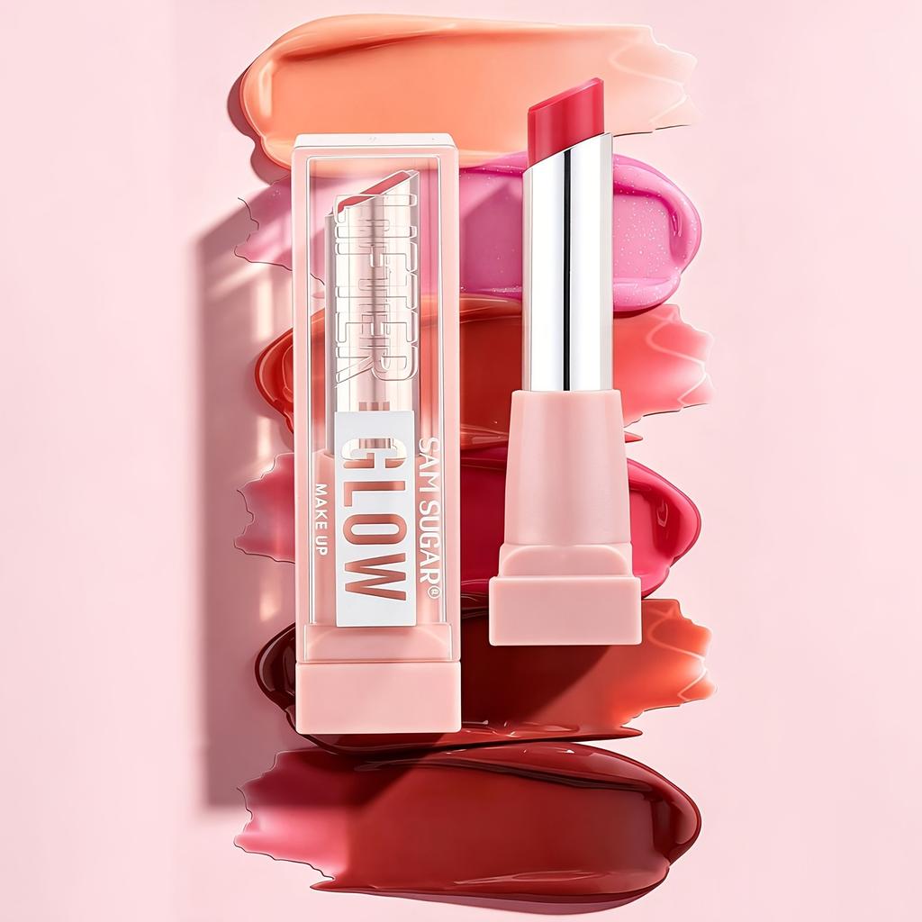 Moisturizing Lipstick, Long Lasting High Gloss, High Formula, Suitable for All Skin Types