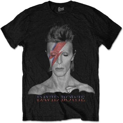 David Bowie 'Aladdin Sane' (Negro) Camiseta