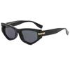 Cat Eye Sunglasses Men Women Fashion Irregular Gradient Eyewear Stylish Glamour Female Sun Glasses Trend Cat Eye Shades