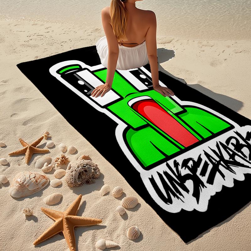 Unspeakable Fashion Beach Towel: Ideal for Summer Adventures Soft, absorbent and quick drying suitable for swimming and bathing