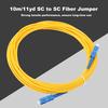 10m 11yd SC To SC Duplex Fiber Patch Cord Jumper Cable Single Mode Patch Cord