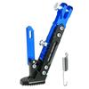 Motorcycle Adjustable CNC Metal Foot Bracket Kick Side Bracket Durable Corrosion Resistant Bracket Motorcycle Stand Accessories