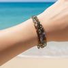 Boho Dünne Perlenarmbänder Stapelbare Mehrschichtige Armbänder Einfache Bohemian Stil Handketten Sommer