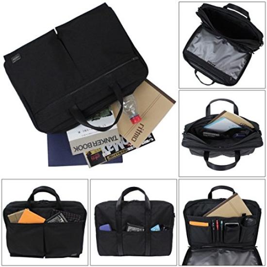Porter Tension Briefcase 2-Way (Black) 627-07307