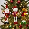 New cross-border Santa Claus snowman reindeer pendant creative Christmas tree decoration Christmas decoration supplies