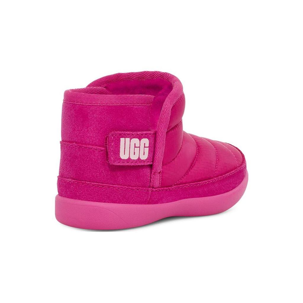 UGG Snow Boots Comfortable Simple Lightweight Warm Low Top Kids boots Red 1132230-RCR