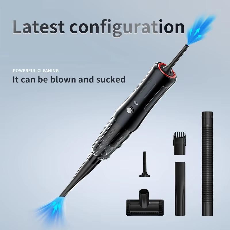 Car Handheld Brushless Vacuum Cleaner Wireless Dust Collector for Suction And Blowing Locomotive Mounted Vacuum Cleaner