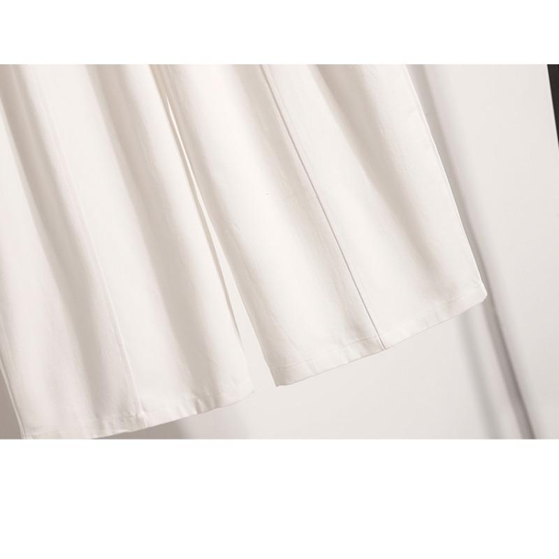 DIMANAF 2025 Plus Size Long Pants Women Loose Elastic Casual Harem Pants Basic Trousers Autumn