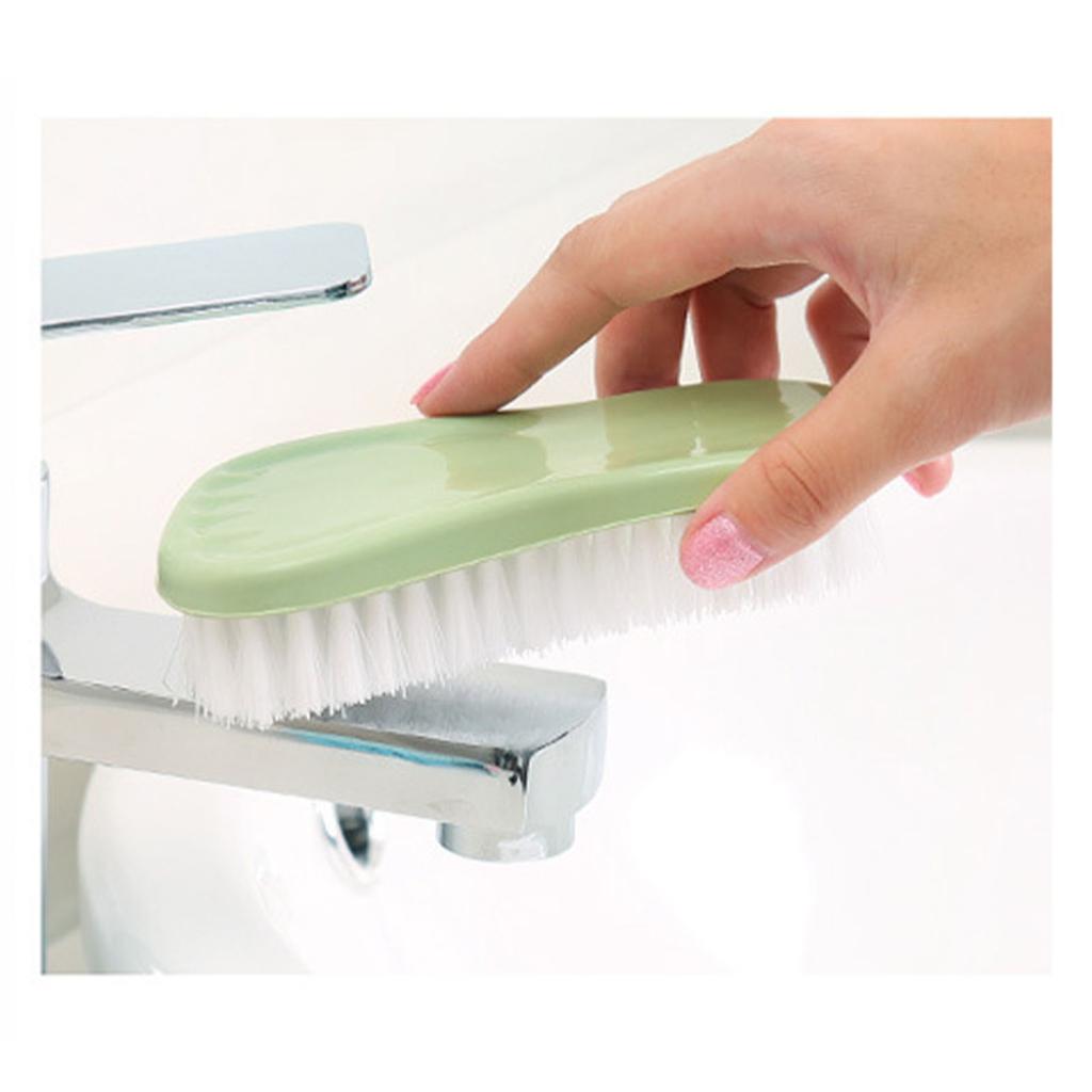 Wäschebürste Multifunktional Tragbar Niedlich Bequemer Griff Kleidung Schuhe Schrubbbürste für Stoff Kleidung Teppich