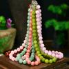 1Pcs Simple Beaded Necklace Fashionable Short Pearl Chain for Women Natural Transparent Style