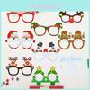 Fabulous 9pcs Christmas Glasses Party Propssanta Snowman Tree Elk