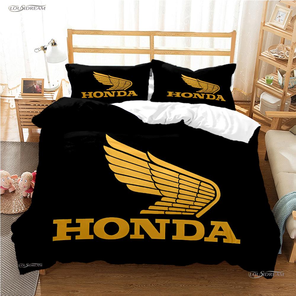 Modern Fashion Moto Enthusist Trend Duvet Cover Luxury Casal Bedding Set Soft Quilt Cover And Pillowcas Single/Double/Queen/King