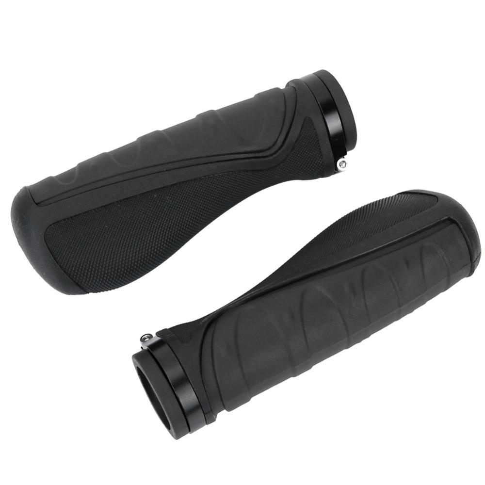 1 Pair Ergonomic Bicycle Handle Grips  for MTB, Road, Hybrid and E-Bikes