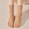 Women's Thick Warm Crew Socks Fall Winter Soft Cozy Fleece Lined Boot Socks Fuzzy Cold Weather Thermal Socks