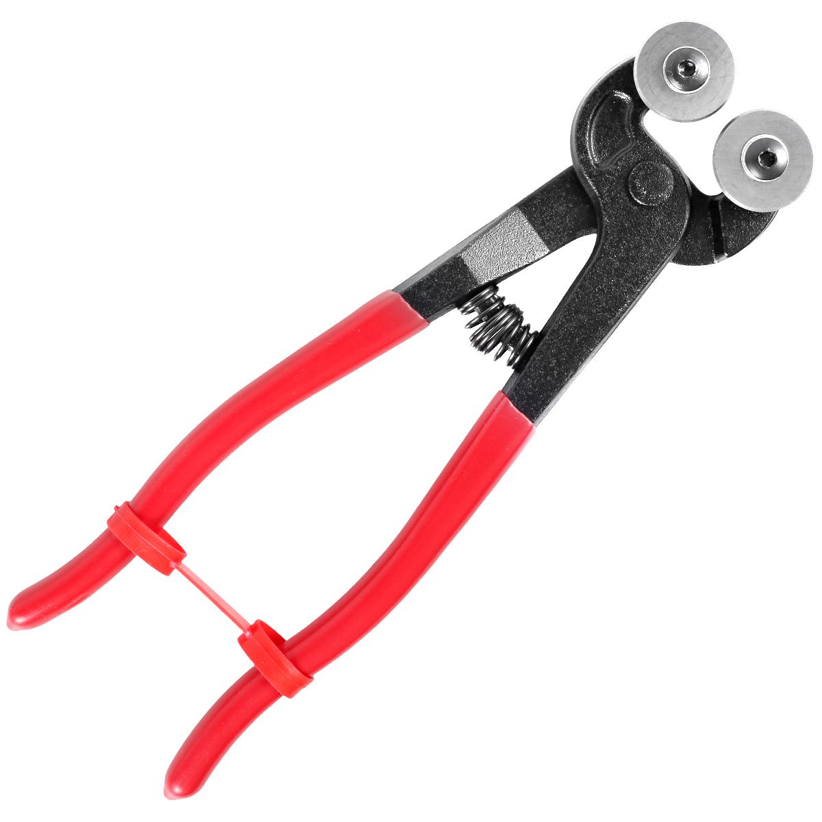 

Glass Tile Nippers 8inch 200mm Heavy Duty Mosaic Nippers with Carbide Wheels Trimming Clamp Pliers Ceramics Cutting Tongs Tools красный
