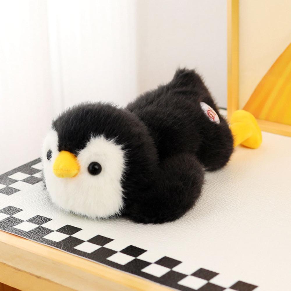 Penguin Simulation Animal Toy Lying Posture Stuffed Capybara Doll Children Toys