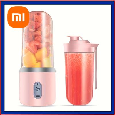 Xiaomi 6 Blades USB Portable Juicer Maker, Juicer Fruit Juice CupAutomatic Small Electric Juicer Smoothie Blender Lce CrushCup