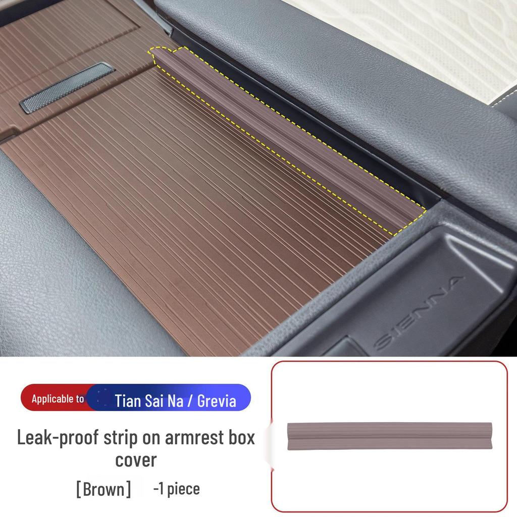 Toyota Sienna Center Console Silicone Anti-Slip Dashboard Mat