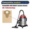 20L 30L Wet and Dry Vacuum 5/10pc Dust Bags for Einhell BT-VC1250S/BT-VC1250/20 Li S-Solo/TC-VC 18 Paper Dust Collection Bags
