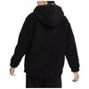 Nike Sportkleding Fluweelachtig Gevoel Jas Dames Zwart FB8696-010