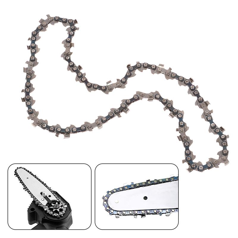 4/6/8/12/14/16 Inch Metal Chainsaw Chain Spare Parts Link Chainsaw Saw Chain Blade For Electric Saw Accessories Wood Cutting