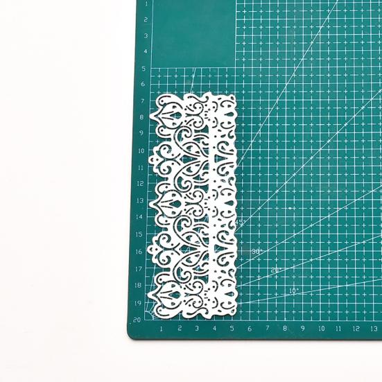 Vintage Spitzenbordüre DIY Scrapbook Grußkarte Geschenk Prägeschablone Dekor