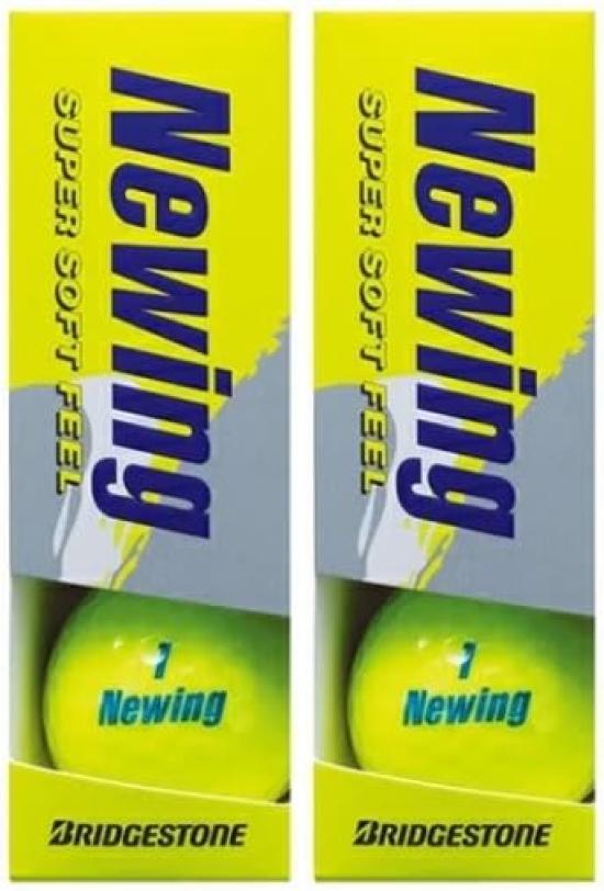 

Golf Ball Newing SUPER SOFT FEEL (2 SleevesYellow)