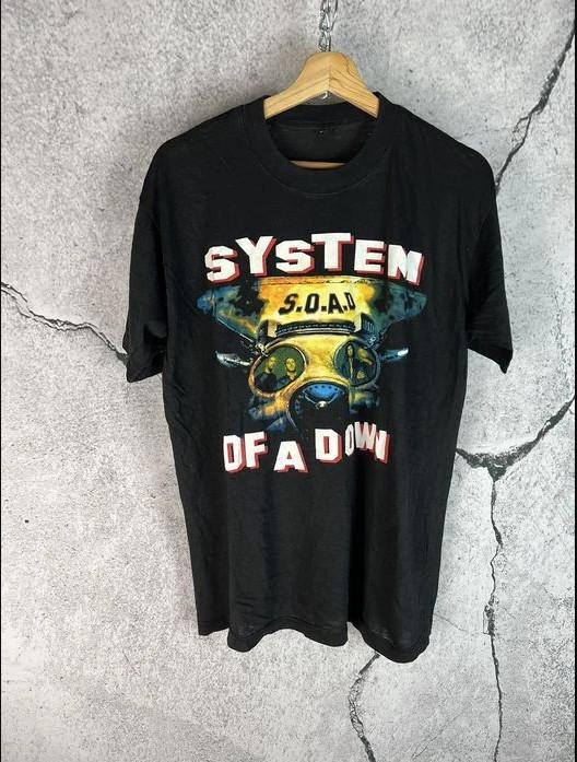 2000s System Of A Down Toxicity Album T-shirt size S-5XL XXXL