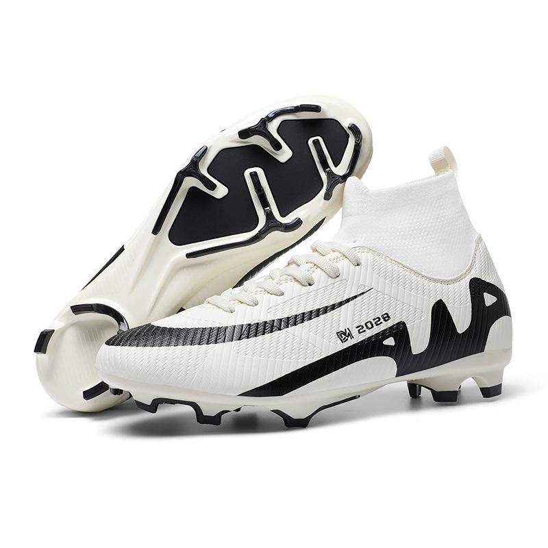 Factory High Top Long Nails Short Nails Football Shoes Primary and Secondary School Students Training Shoes Youth Sports Shoes Tide