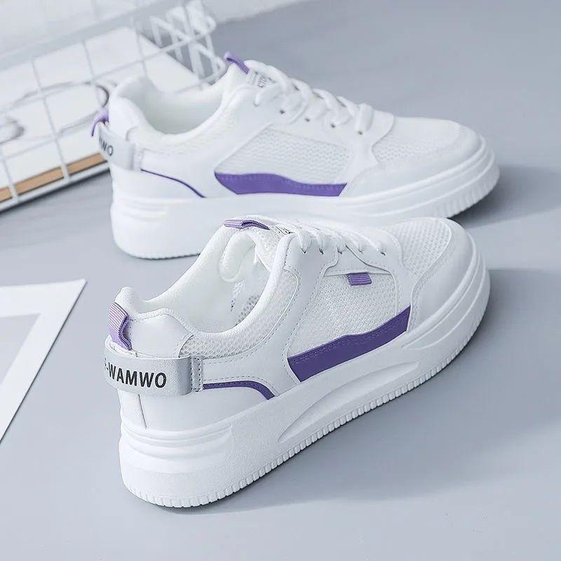 

Модные женские теннисные спортивные кроссовки для женщин с сетчатой стороной на плоской подошве, милые, весна-осень, без каблука, парусиновые, низкие, повседневные кроссовки 40