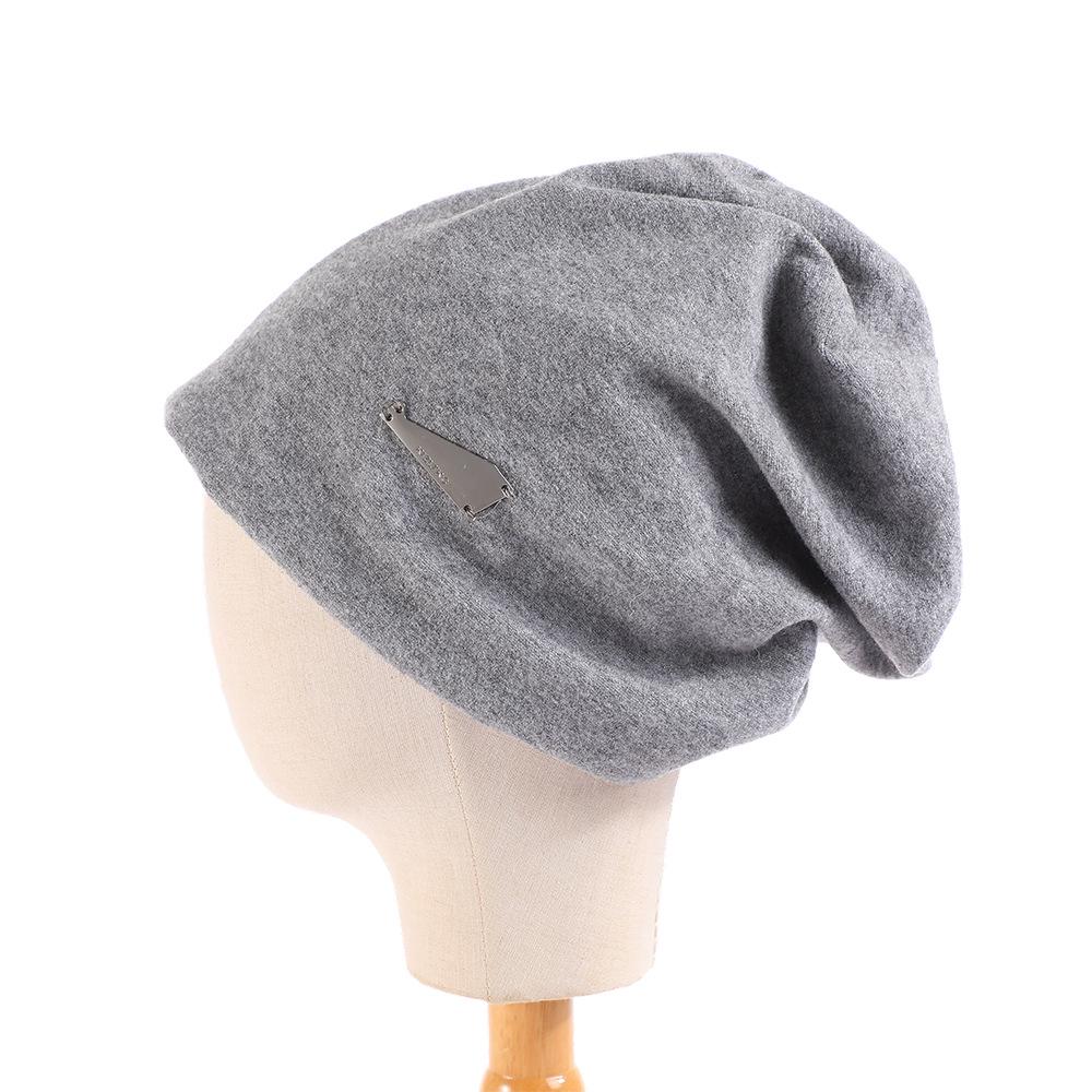 Korean Style Slouchy Beanie for Men & Women - Oversized, Deep Fit for Large Heads, Y2K Winter Fashion Hat, Face Slimming Couple Style