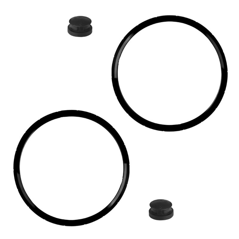 Universal Fit Silicone Sealing Rings for Pressure Cookers Facilitating Easy Installation without Tool for Regular Use