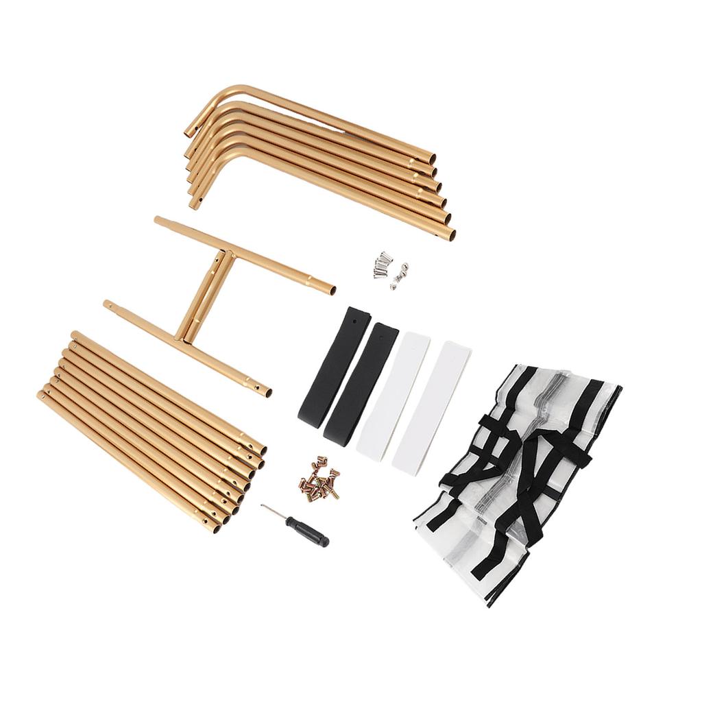 Wedding Sign Holder Carbon Steel Heavy Duty Metal Easel Sign Stand with 4 PU Leather Straps   Height