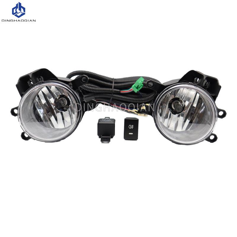 Fog Light Headlight for TOYOTA RAV4 RAV 4 2016 2017 2018 Fog Lamp Cover Grill Frame Foglights Driving Lamp