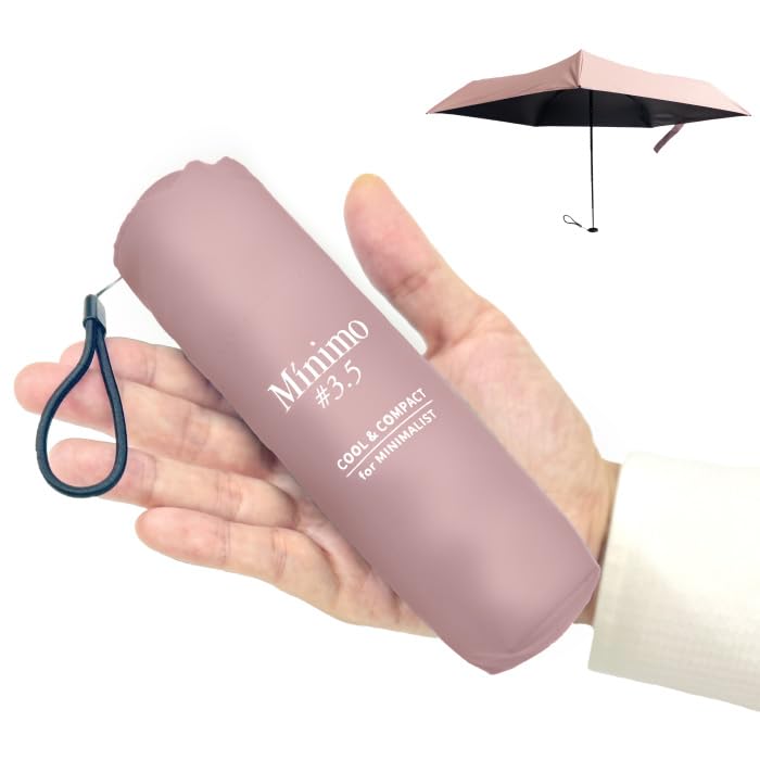 

Крутой Складной 5 Ребер Ощущается как УФ Свет Мини Идеально для Солнца и УФ Высоко Минималистичный Дизайн для Мужчин и Женщин Ультра-Мини Зонт/Парка [Minimo #3.5]