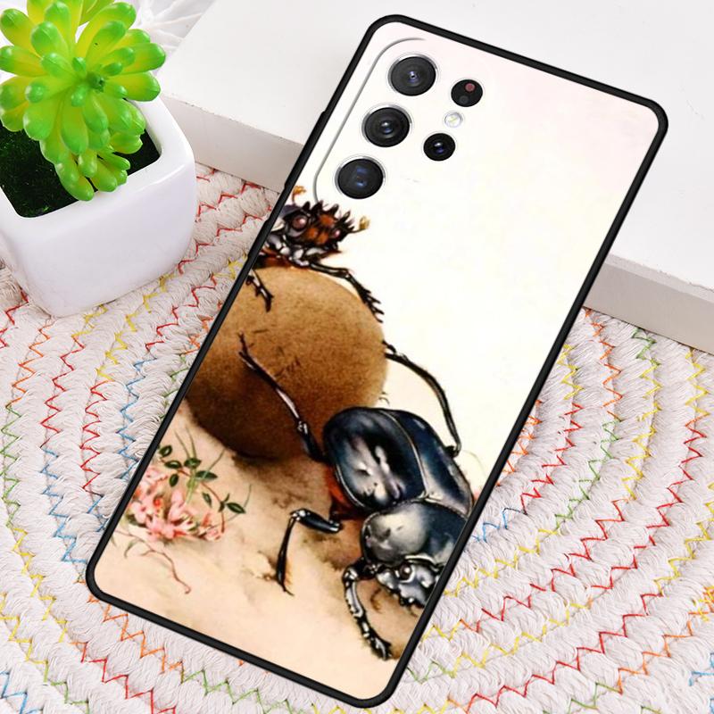 Dung Beetle Insect Phone Case for Samsung Galaxy Note 10 Pro S26 Ultra S23 S24 FE S25 S21 S22 PLUS Shockproof Cove