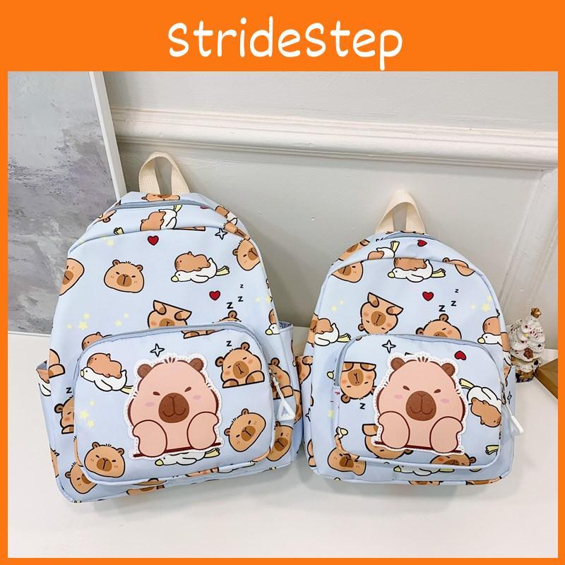 Childrens Capybara Trendy Backpack Stylish Nylon School Bag For Boys Girls And
