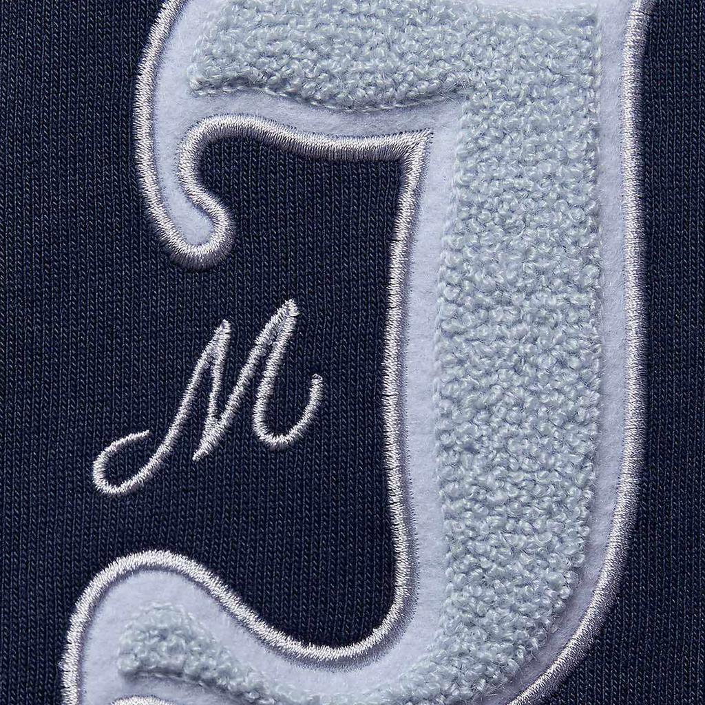 Jordan Comfortable Skin-Friendly Loose Long Sleeve Polo Shirt Women Tops Navy-Blue FV7183-410