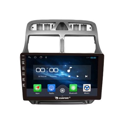 Android rádio carplay/android auto navegação do carro reprodutor multimídia gps rds dsp estéreo para peugeot 307 2002-2013