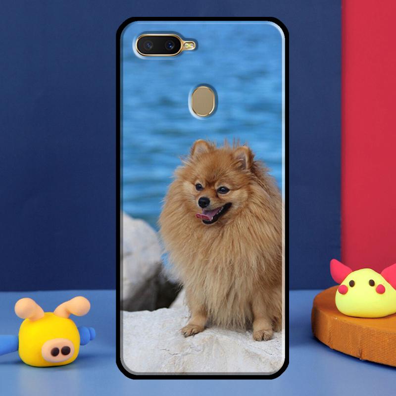 Pomeranian Dog Case For Oppo A91 A5 A9 A16 A76 A96 A58 A78 A98 A52 A72 A74 A94 A54 S A57 A77 A15 A17 Cover