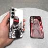 Zero Two Darling In The FranXX Anime For Samsung Galaxy S25 S24 S23 Ultra S22 S21 Plus S20 Black Soft Silicone Protective Case