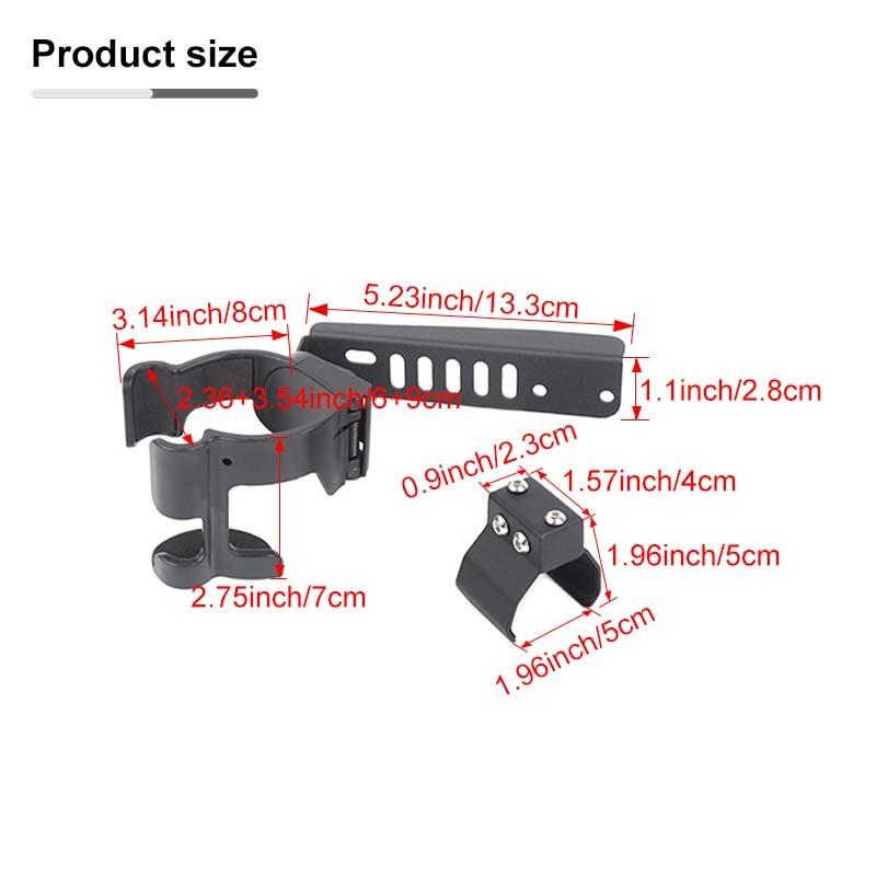 Auto Metall Co-pilot Griff Wasser Tasse Halterung Unterstützung Stehen Für Jeep Wrangler JL Für JT Gladiator 2024 Up auto Innen Zubehör