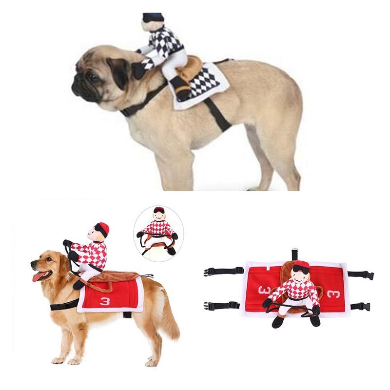 Vysoce kvalitní kostým koňského sedla pro psy Ideální pro cosplay nebo maškarní