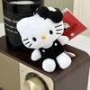 Kitty Cat Plush Pencil Case - Cute Japanese Style Cartoon Makeup & Storage Bag with Large Capacity