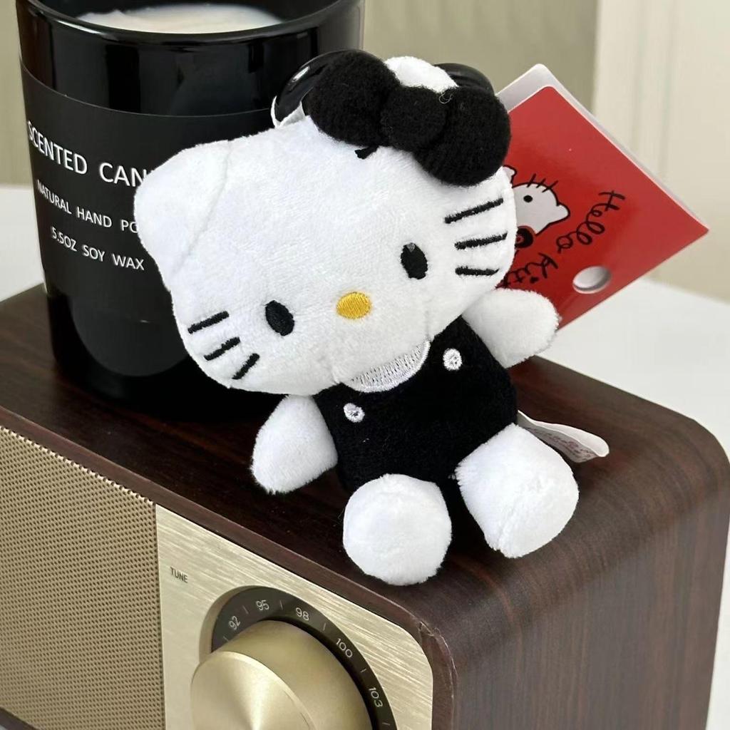 Kitty Cat Plush Pencil Case - Cute Japanese Style Cartoon Makeup & Storage Bag with Large Capacity