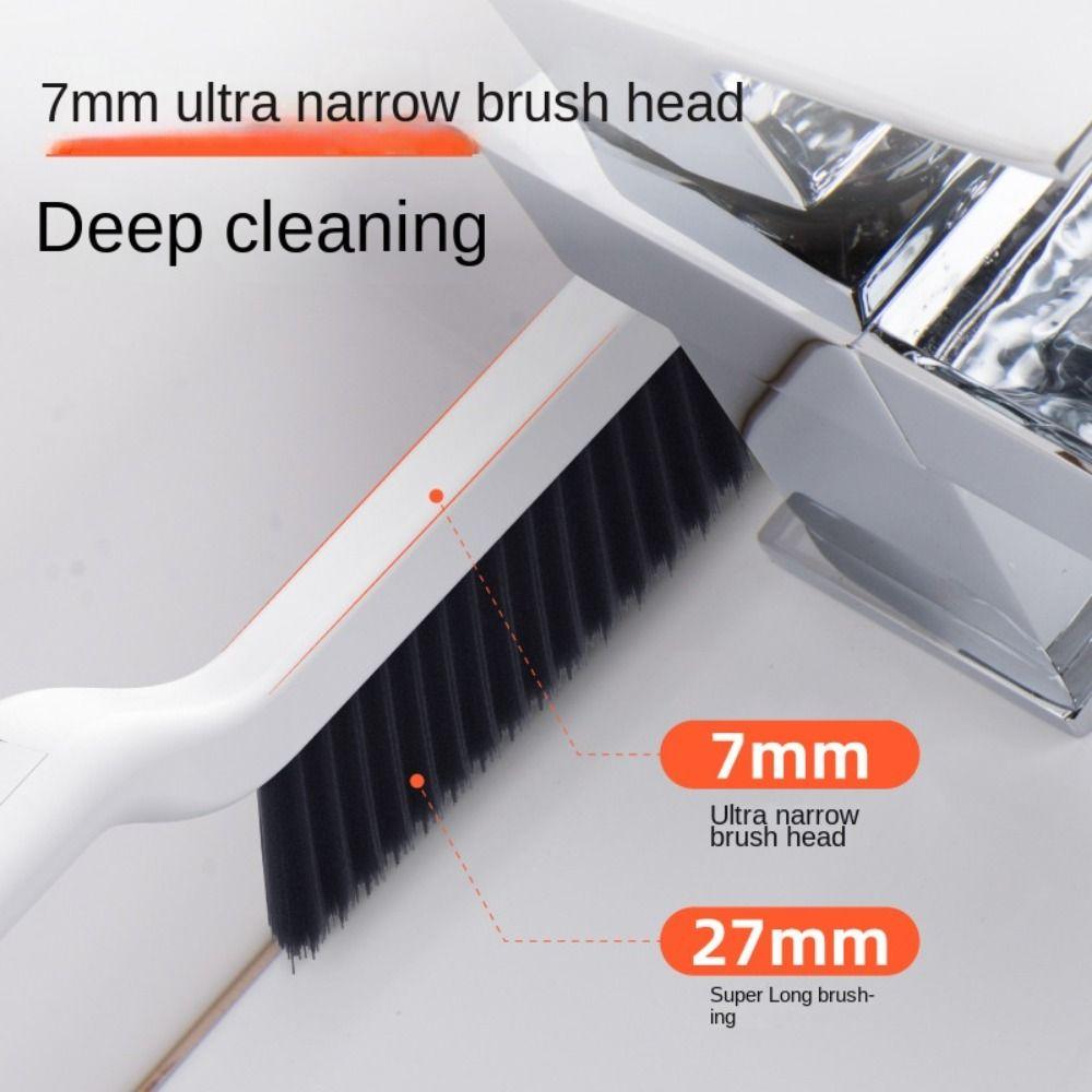 Narzędzie do czyszczenia Szczotka do czyszczenia szczelin Długi uchwyt Wąska szczotka do czyszczenia szczelin Kuchnia