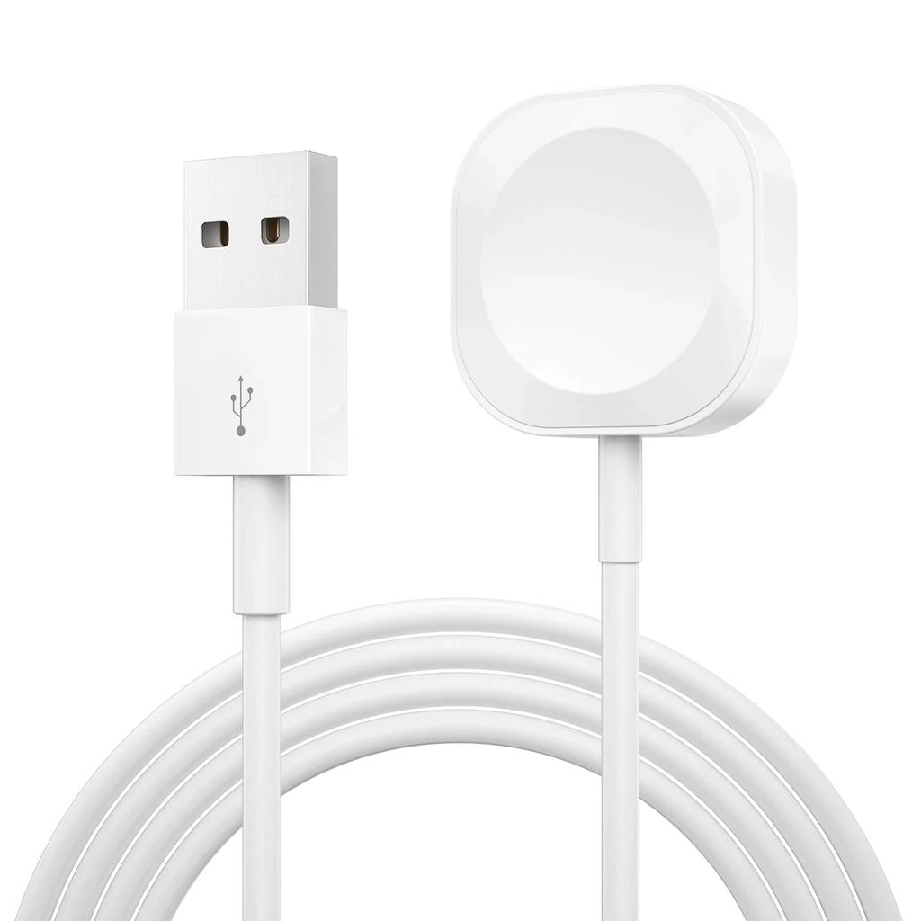 2024 magnetisches kabelloses USB-A-Schnellladegerät für Apple Watch Ultra Series 9 8 7 6 SE Typ-C-Kabel zum Aufladen für iWatch Series 5 3 2