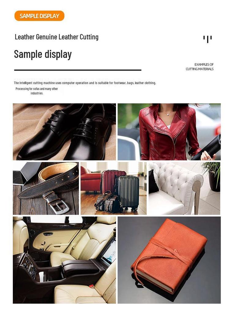 Multifunctional Leather and Composite Material Cutting Machine