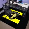 1PC Jerusalem Fc Logo Design Rug Game Carpet, Floor Mat for Bedroom Living Room Entryway Rug, Home Decor Idea Gift for Christmas Birthday