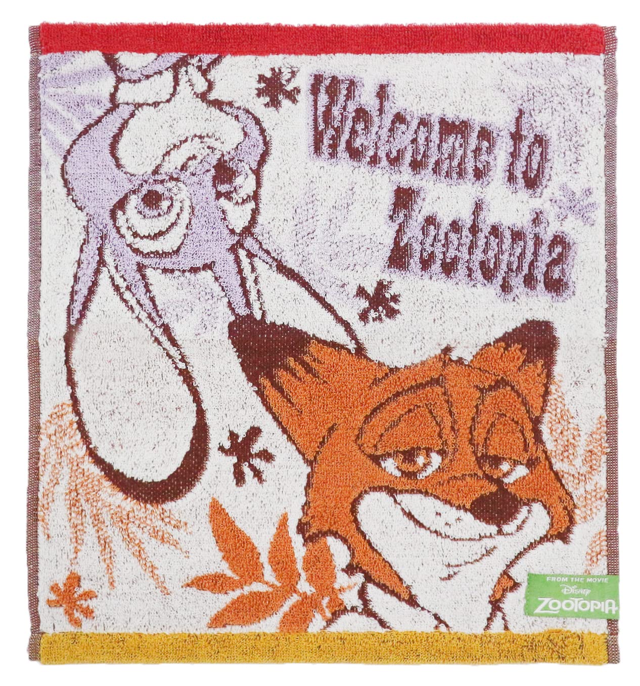 

Marushin Hand Towel Disney Zootopia Happiness World 2006018200 34 x 36 cm Approx.